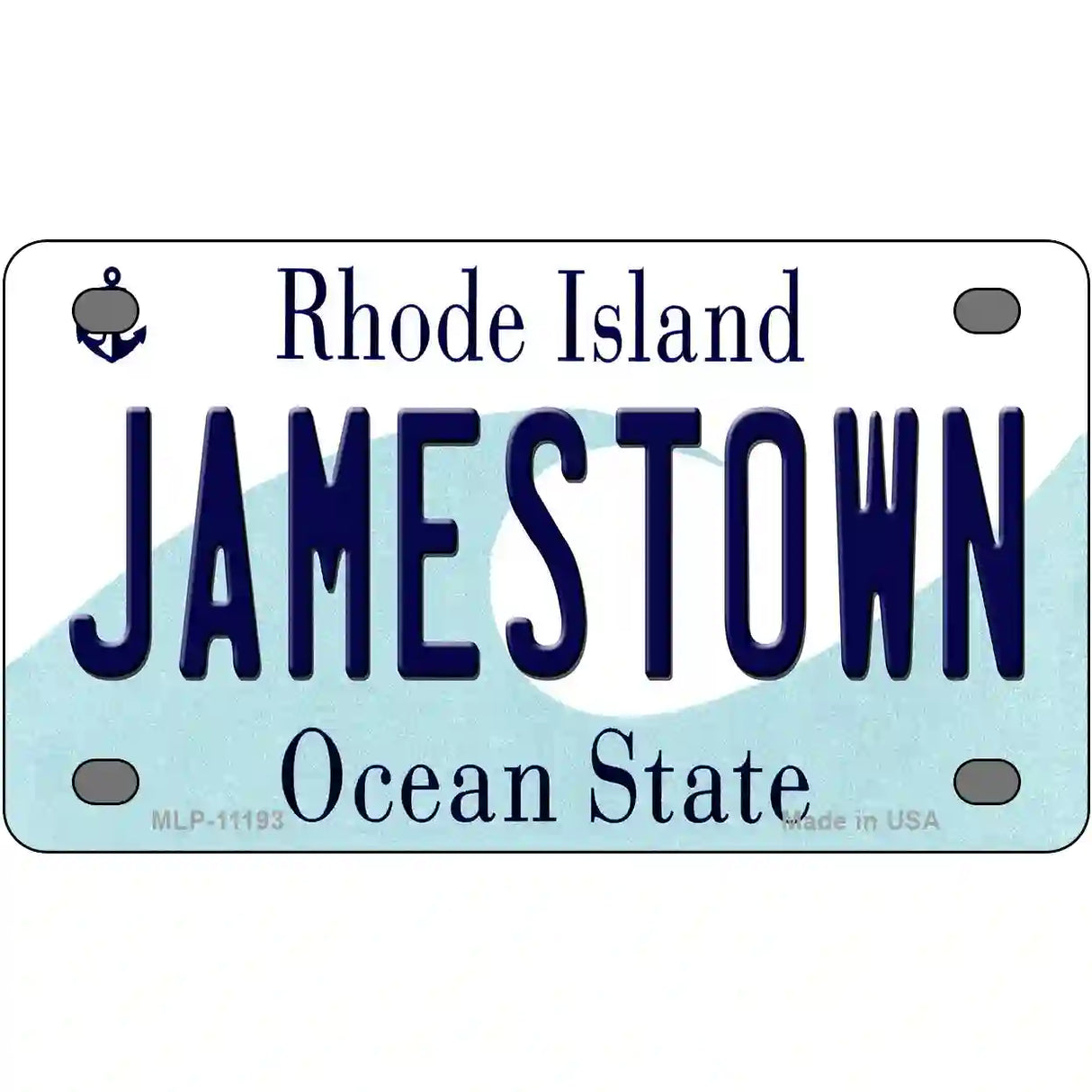 Jamestown Rhode Island State License Plate Novelty License Plate 4" x 2.2" (MLP)