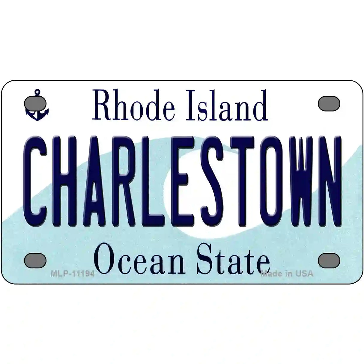 Charlestown Rhode Island State License Plate Novelty License Plate 4" x 2.2" (MLP)