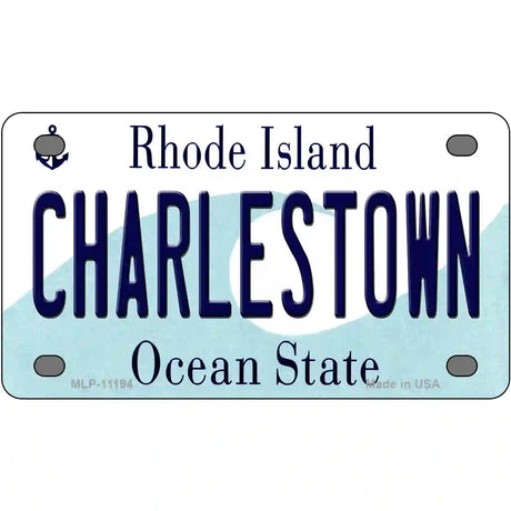 Charlestown Rhode Island State License Plate Novelty License Plate 4" x 2.2" (MLP)