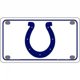 Horseshoe Novelty Metal License Plate 4" x 2.2" (MLP)