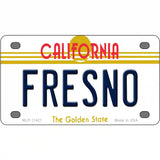 Fresno California Novelty License Plate 4" x 2.2" (MLP)