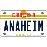 Anaheim California Novelty License Plate 4" x 2.2" (MLP)