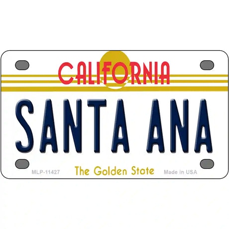 Santa Ana California Novelty License Plate 4" x 2.2" (MLP)