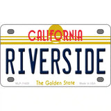 Riverside California Novelty License Plate 4" x 2.2" (MLP)