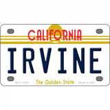 Irvine California Novelty License Plate 4" x 2.2" (MLP)