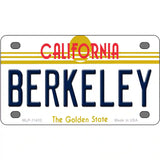 Berkeley California Novelty License Plate 4" x 2.2" (MLP)