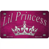 Lil Princess Novelty License Plate 4" x 2.2" (MLP)