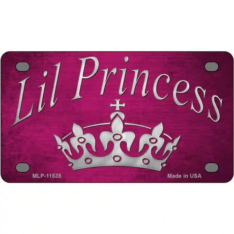 Lil Princess Novelty License Plate 4" x 2.2" (MLP)