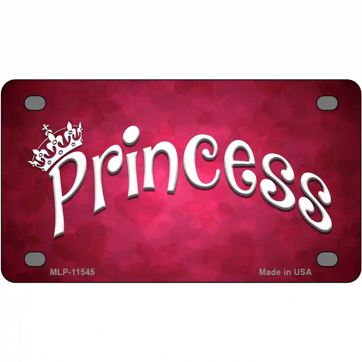 Princess Novelty License Plate 4" x 2.2" (MLP)