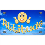 Attitude Novelty License Plate 4" x 2.2" (MLP)