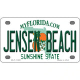 Jensen Beach Florida Novelty License Plate 4" x 2.2" (MLP)