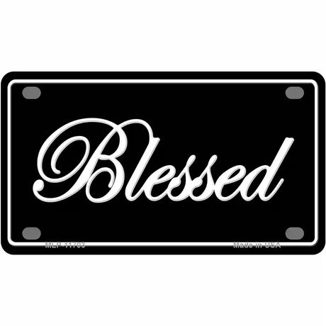 Blessed Novelty License Plate LP-11703 4" x 2.2" (MLP)