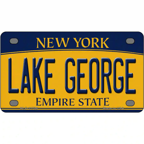 Lake George New York Novelty License Plate 4" x 2.2" (MLP)