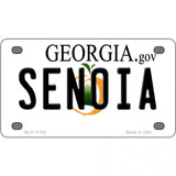 Senoia Georgia State Novelty License Plate 4" x 2.2" (MLP)