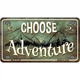 Choose Adventure Novelty License Plate 4" x 2.2" (MLP)