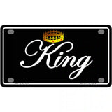 King Novelty License Plate 4" x 2.2" (MLP)