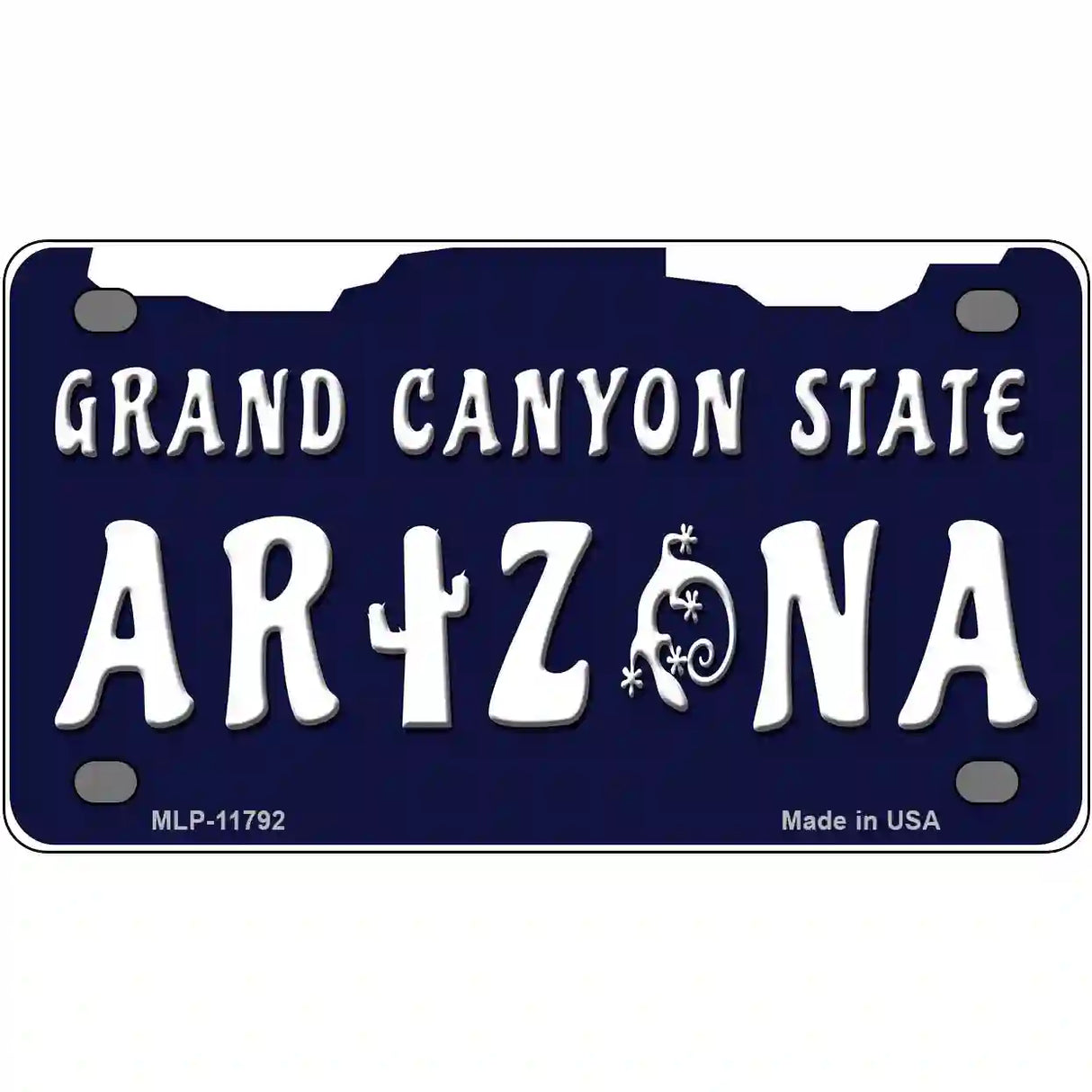 Arizona Grand Canyon State Novelty License Plate 4" x 2.2" (MLP)