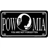 POW-MIA Novelty Metal License 4" x 2.2" (MLP)