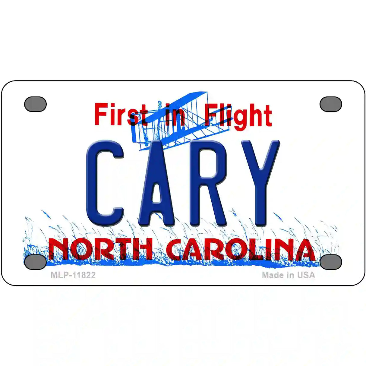 Cary North Carolina Novelty License Plate 4" x 2.2" (MLP)