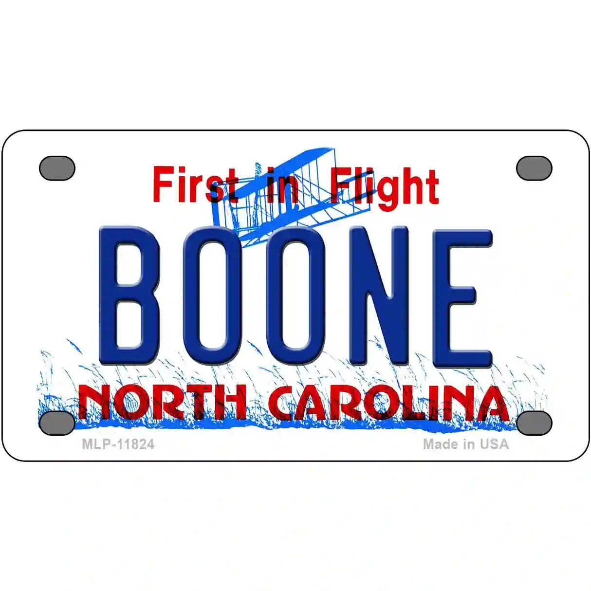 Boone North Carolina Novelty License Plate 4" x 2.2" (MLP)