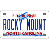 Rocky Mount North Carolina Novelty License Plate 4" x 2.2" (MLP)