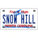 Snow Hill North Carolina Novelty License Plate 4" x 2.2" (MLP)