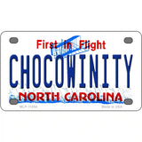 Chocowinity North Carolina Novelty License Plate 4" x 2.2" (MLP)