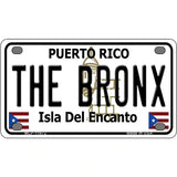 The Bronx Puerto Rico Novelty License Plate 4" x 2.2" (MLP)