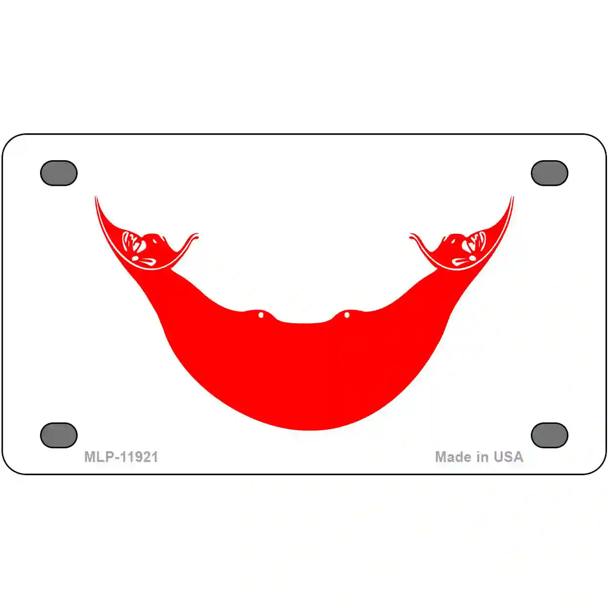 Easter Island Flag Metal Novelty License Plate 4" x 2.2" (MLP)