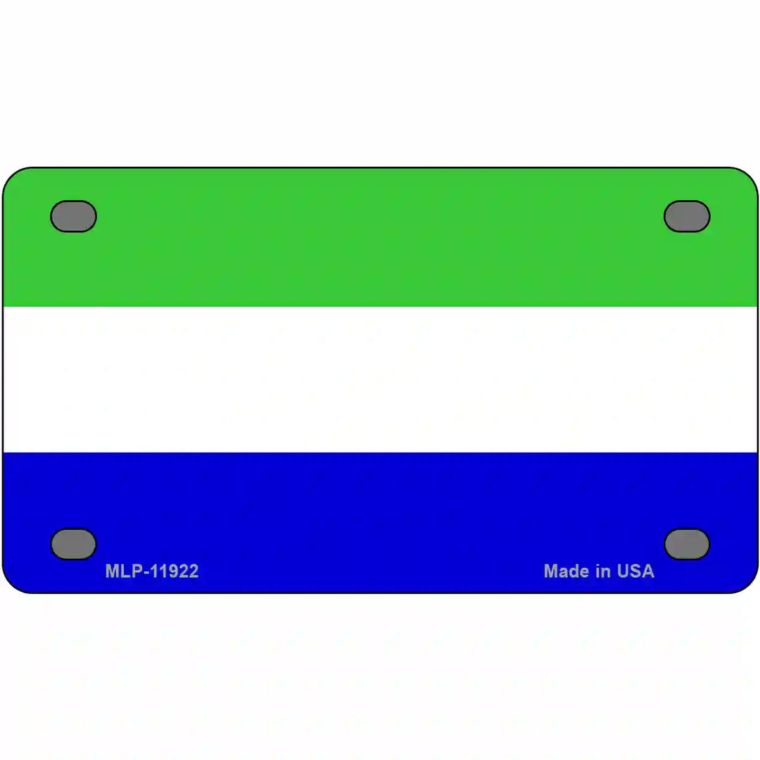 Galapagos Island Flag Metal Novelty License Plate 4" x 2.2" (MLP)