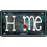 Hawaii Home State Outline Novelty License Plate 4" x 2.2" (MLP)