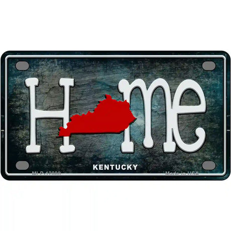 Kentucky Home State Outline Novelty License Plate 4" x 2.2" (MLP)