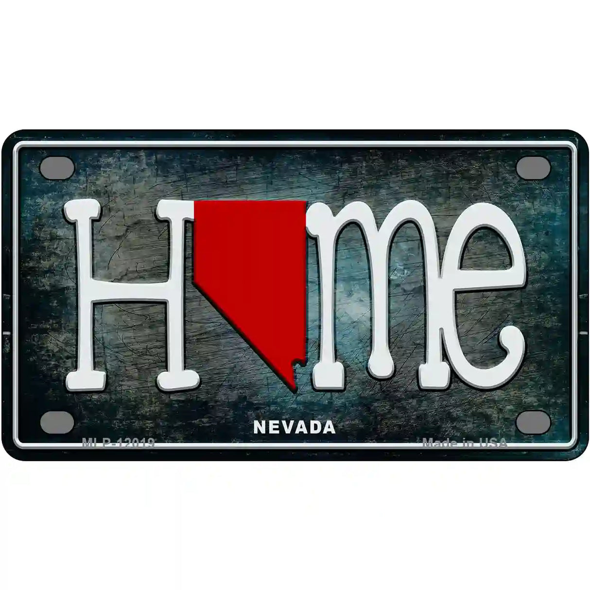 Nevada Home State Outline Novelty License Plate 4" x 2.2" (MLP)