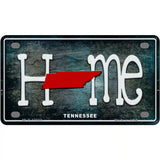 Tennessee Home State Outline Novelty License Plate 4" x 2.2" (MLP)