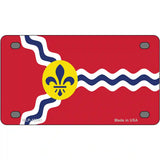 St. Louis State Flag Missouri Novelty Metal License Plate 4" x 2.2" (MLP)