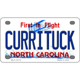 Currituck North Carolina State Novelty Metal License Plate 4" x 2.2" (MLP)