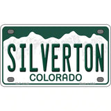 Silverton Colorado Novelty Metal License Plate 4" x 2.2" (MLP)