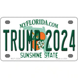 Trump 2024 Florida Novelty Metal License Plate