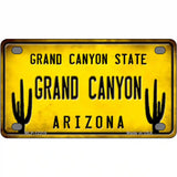 Arizona Grand Canyon Novelty Metal License Plate 4" x 2.2" (MLP)