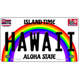 Hawaii Novelty Metal License Plate 4" x 2.2" (MLP)