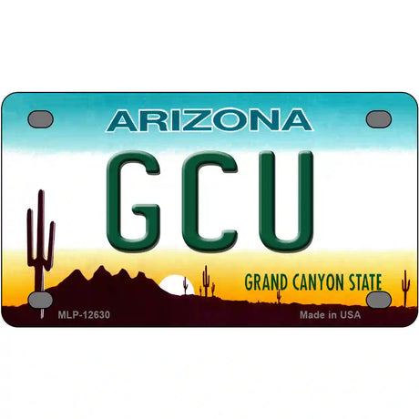 Grand Canyon Univ Novelty Metal License Plate 4" x 2.2" (MLP)