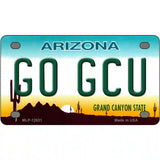 Go Grand Canyon Univ Novelty Metal License Plate 4" x 2.2" (MLP)