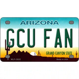 Grand Canyon Univ Fan Novelty Metal License Plate 4" x 2.2" (MLP)