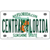 Central Florida Novelty Metal License Plate 4" x 2.2" (MLP)