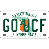 Go UCF Novelty Metal License Plate 4" x 2.2" (MLP)