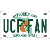 UCF Fan Novelty Metal License Plate 4" x 2.2" (MLP)