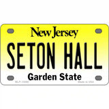 Seton Hall Novelty Metal License Plate 4" x 2.2" (MLP)