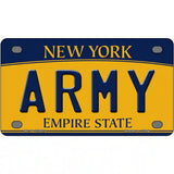 Army Novelty Metal License Plate 4" x 2.2" (MLP)