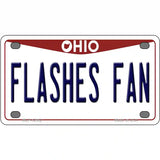 Flashes Fan Novelty Metal License Plate 4" x 2.2" (MLP)