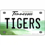 Tiger Tennessees Novelty Metal License Plate 4" x 2.2" (MLP)